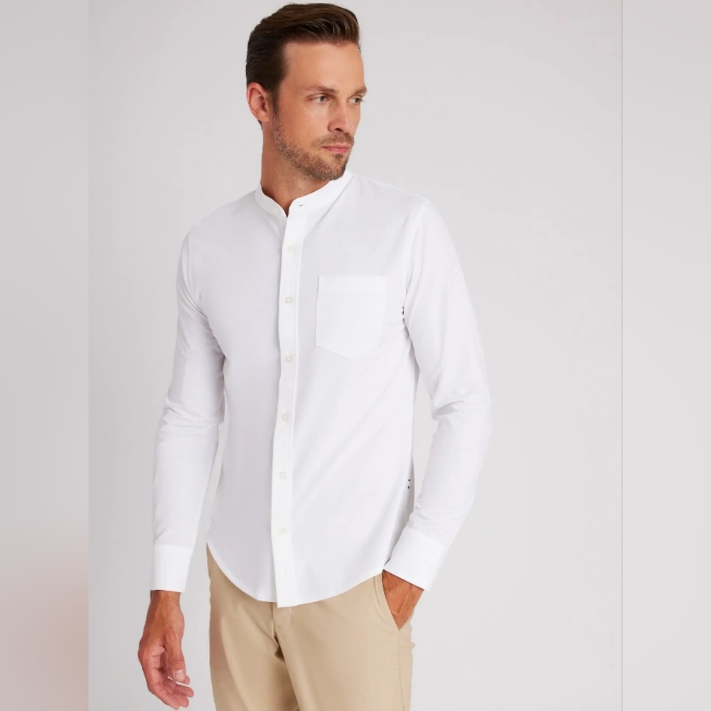 Kit And Ace City Tech Collarless Shirt